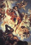 Francisco de Herrera the Younger Triumph of St.Hermengild oil on canvas